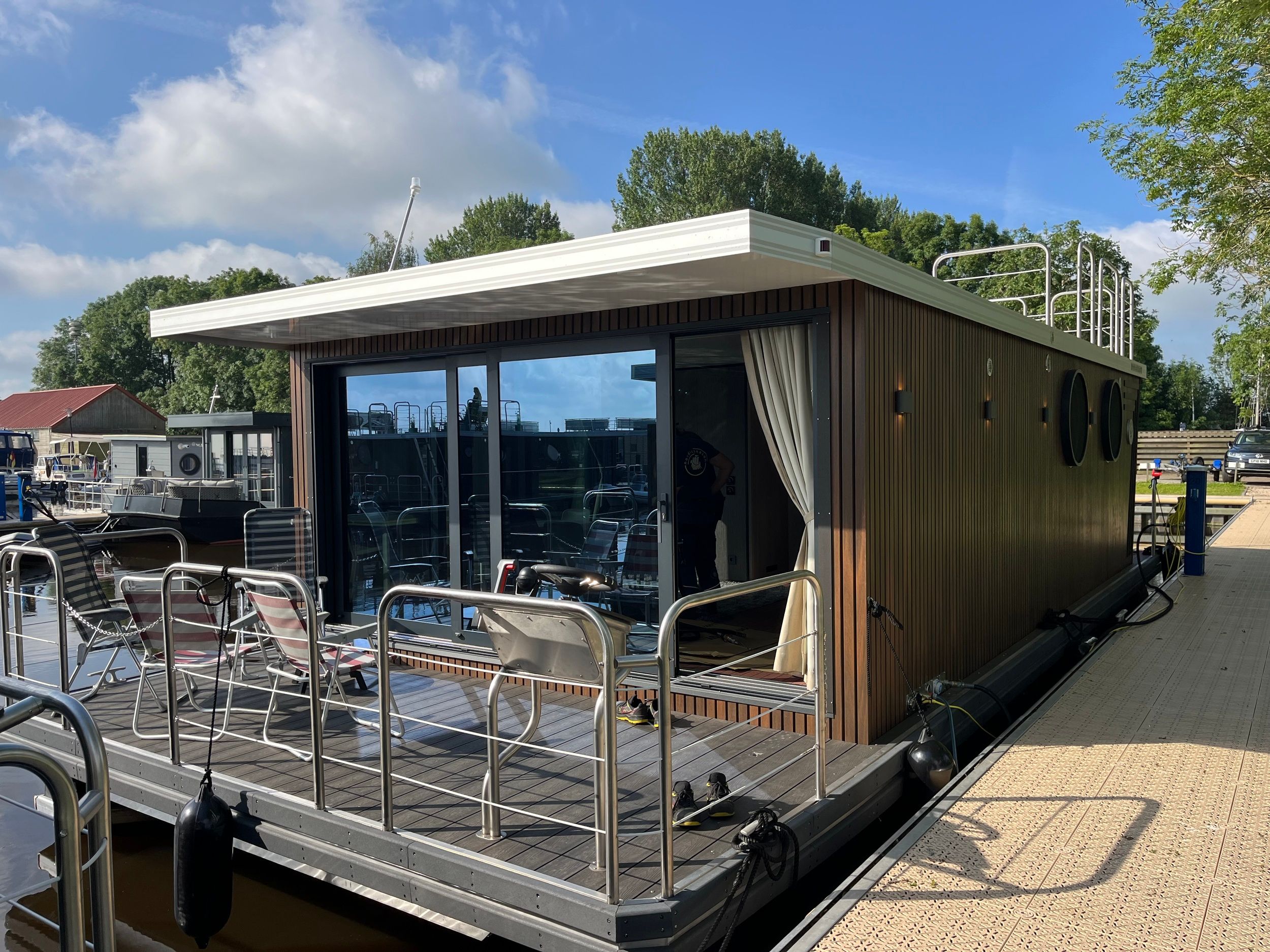 Nordic Season NS 43 Eco 2026 – duurzame houseboat 45m² woonruimte
