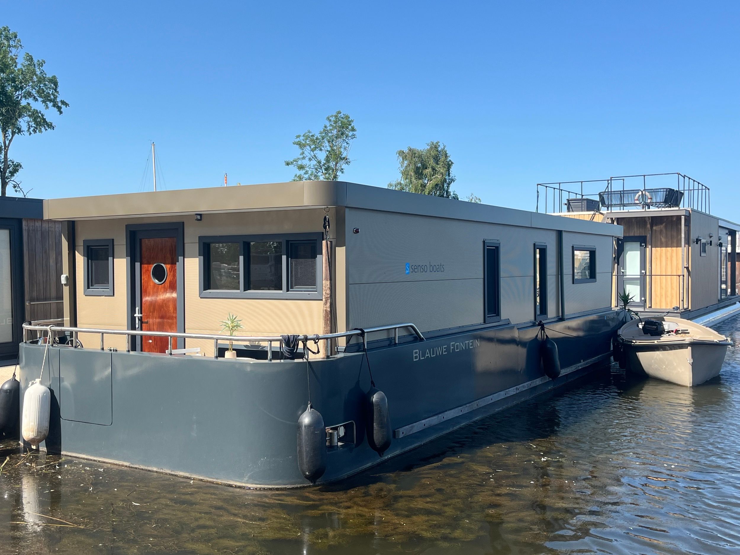Senso 45 Maritieme Houseboat 2026 – stalen nieuwbouw naar wens