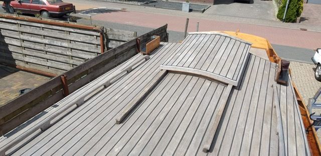 Brandsma Zeeschouw 1972 – authentieke platbodem met zeiltuig - Foto 11