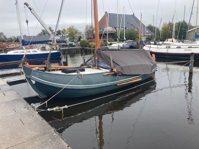 Vollenhovense Bol Visserman 1985 – stalen platbodem zeilklaar - Foto 6