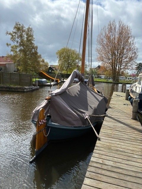 Vollenhovense Bol Visserman 1985 – stalen platbodem zeilklaar - Foto 7