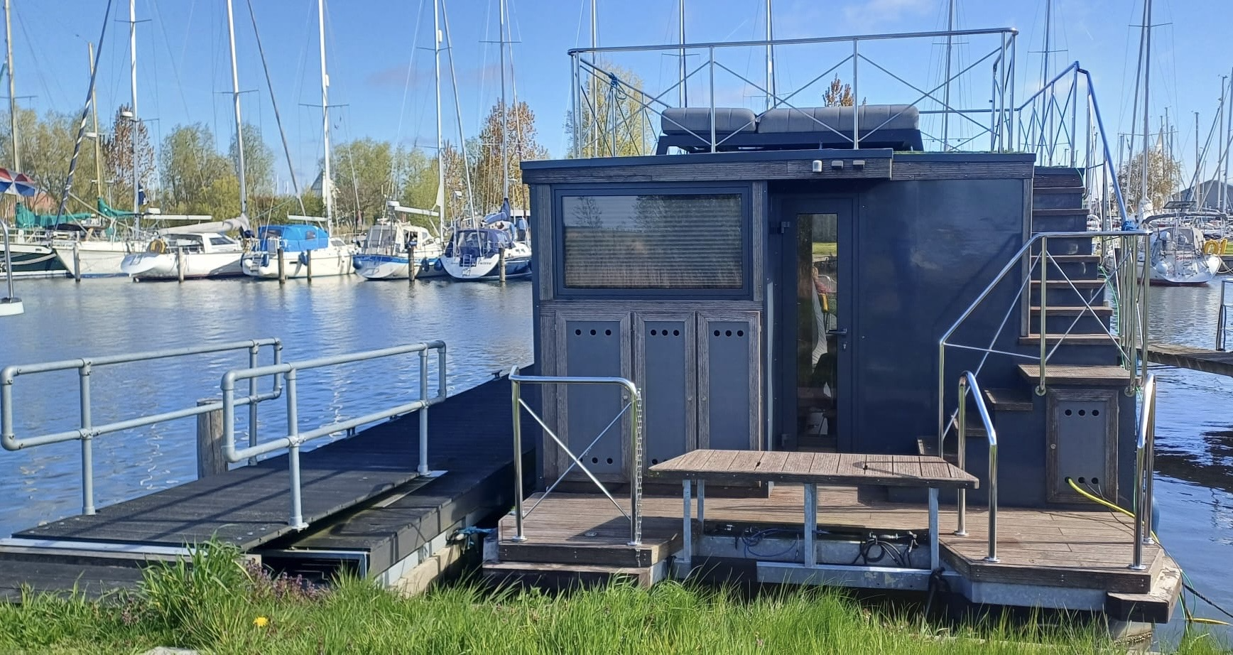 Campi 400 2022 – Stalen Houseboat met ligplaats Warns - Foto 2