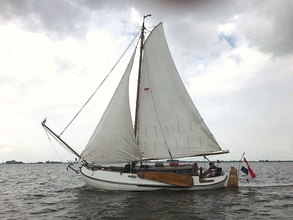 Vollenhovense Bol 975 1978 – Recent gerenoveerd stalen zeilschip - Foto 2