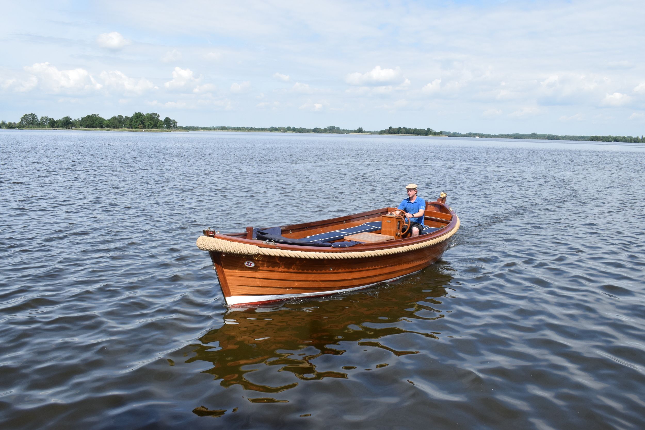 Breedendam 690 Spitsgat Sloep 1993 – Klassieke houten sloep - Foto 2