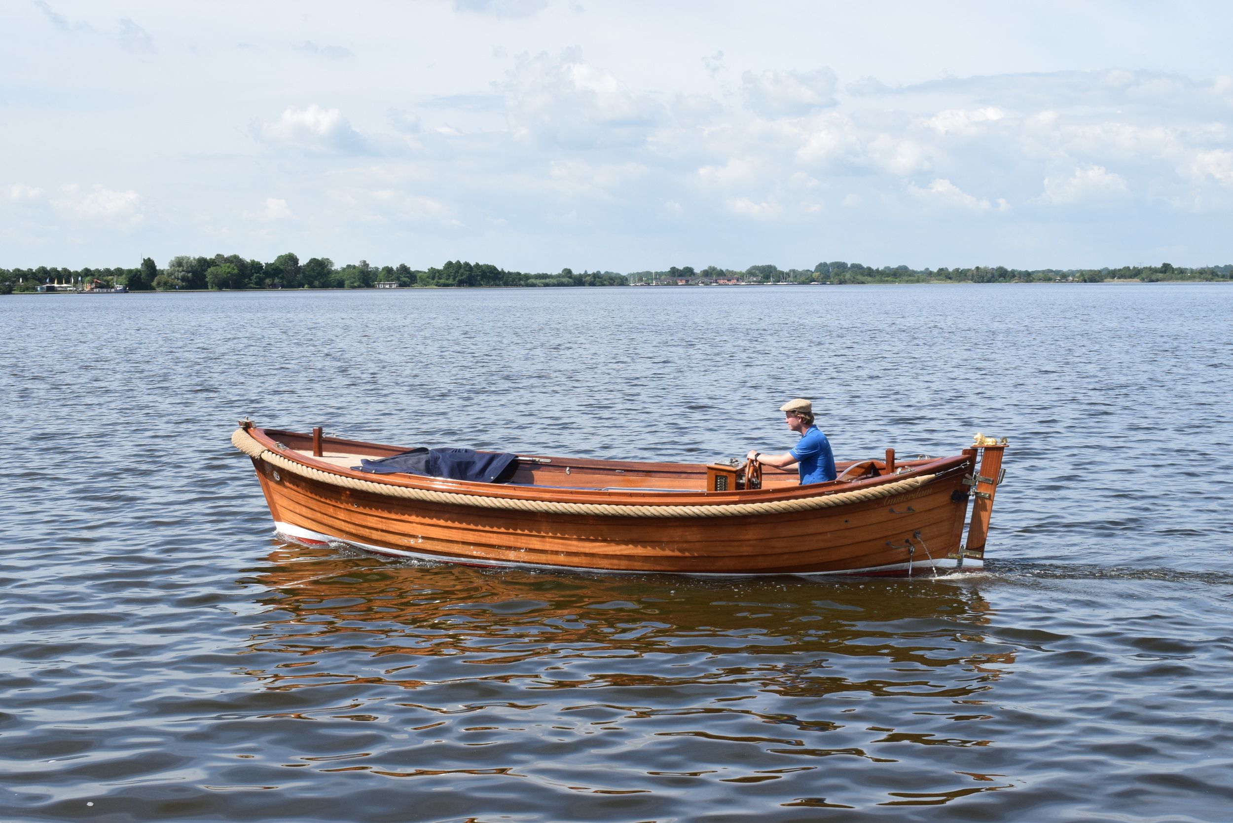 Breedendam 690 Spitsgat Sloep 1993 – Klassieke houten sloep - Foto 12
