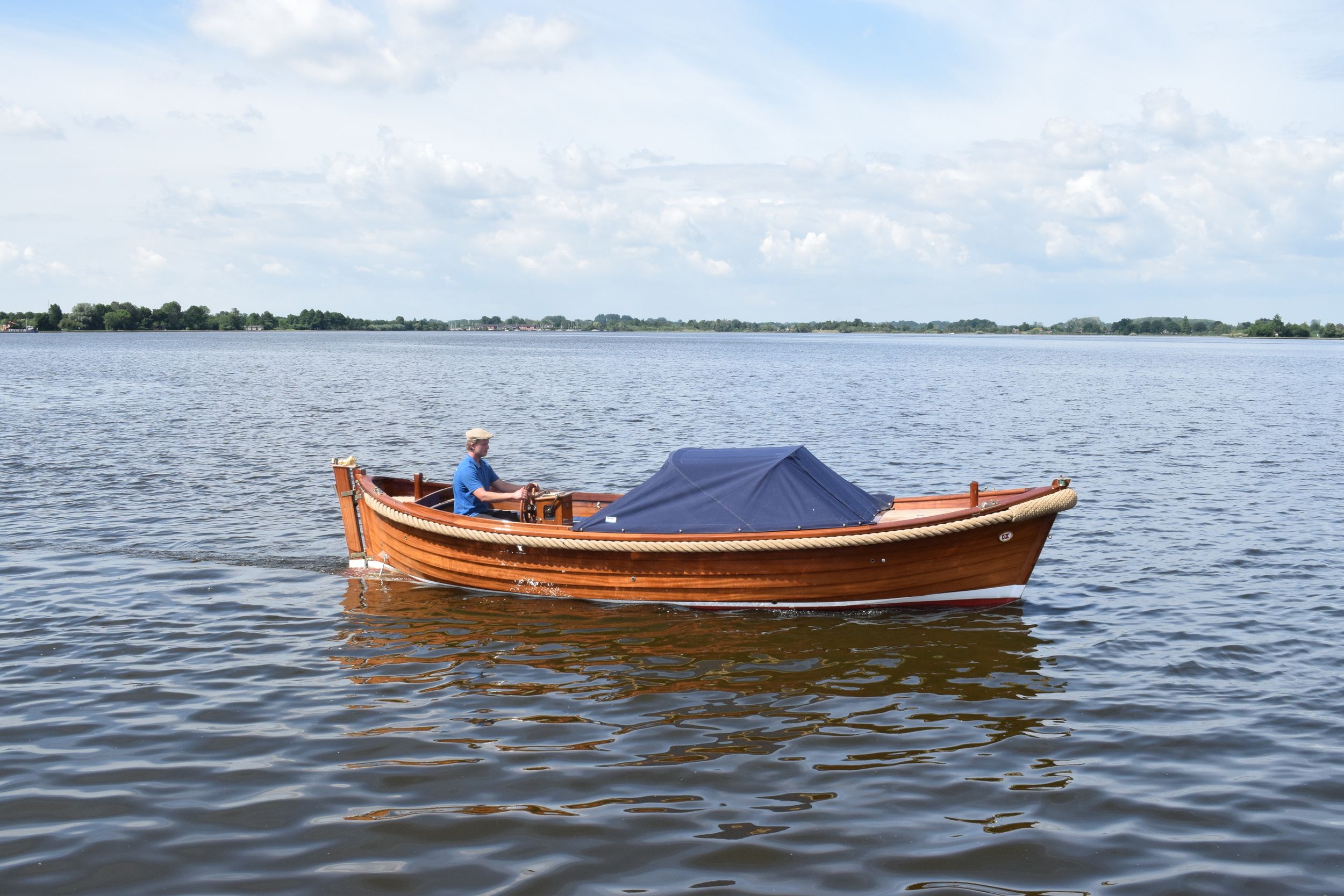 Breedendam 690 Spitsgat Sloep 1993 – Klassieke houten sloep - Foto 18