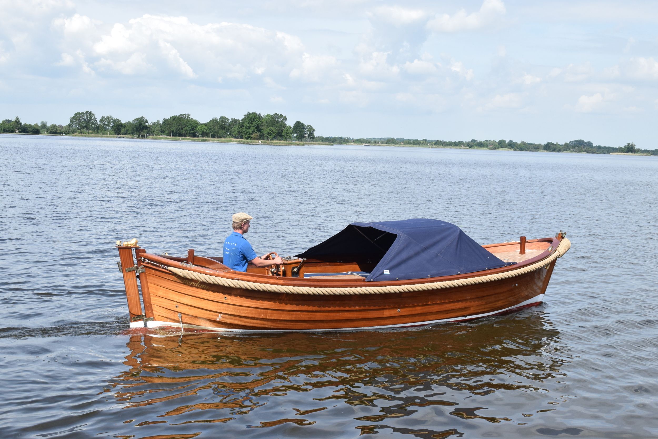 Breedendam 690 Spitsgat Sloep 1993 – Klassieke houten sloep - Foto 19