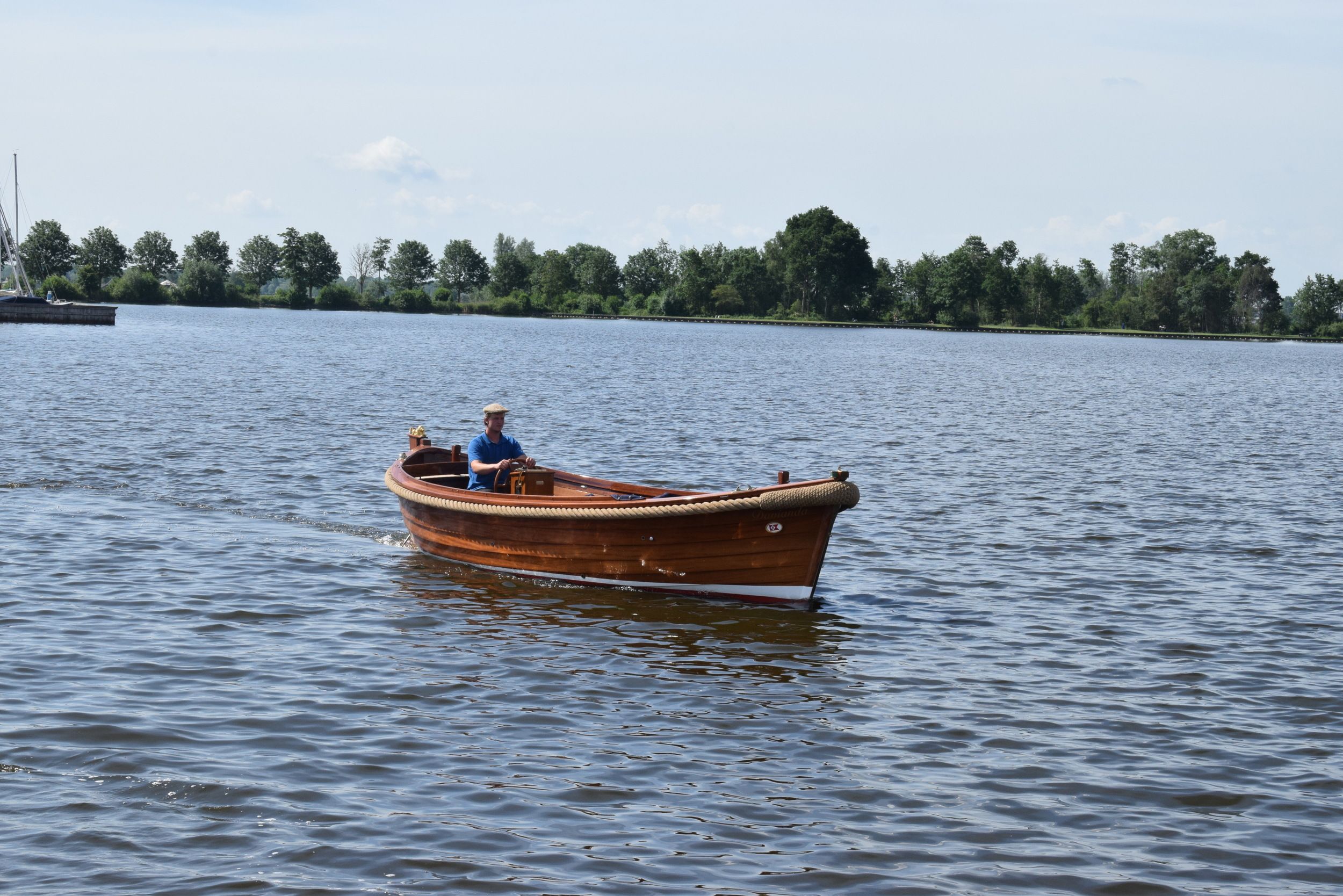 Breedendam 690 Spitsgat Sloep 1993 – Klassieke houten sloep - Foto 3