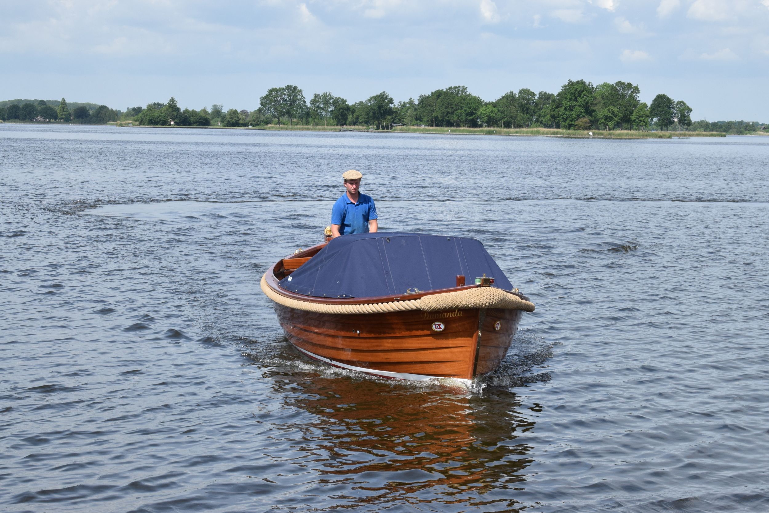 Breedendam 690 Spitsgat Sloep 1993 – Klassieke houten sloep - Foto 23