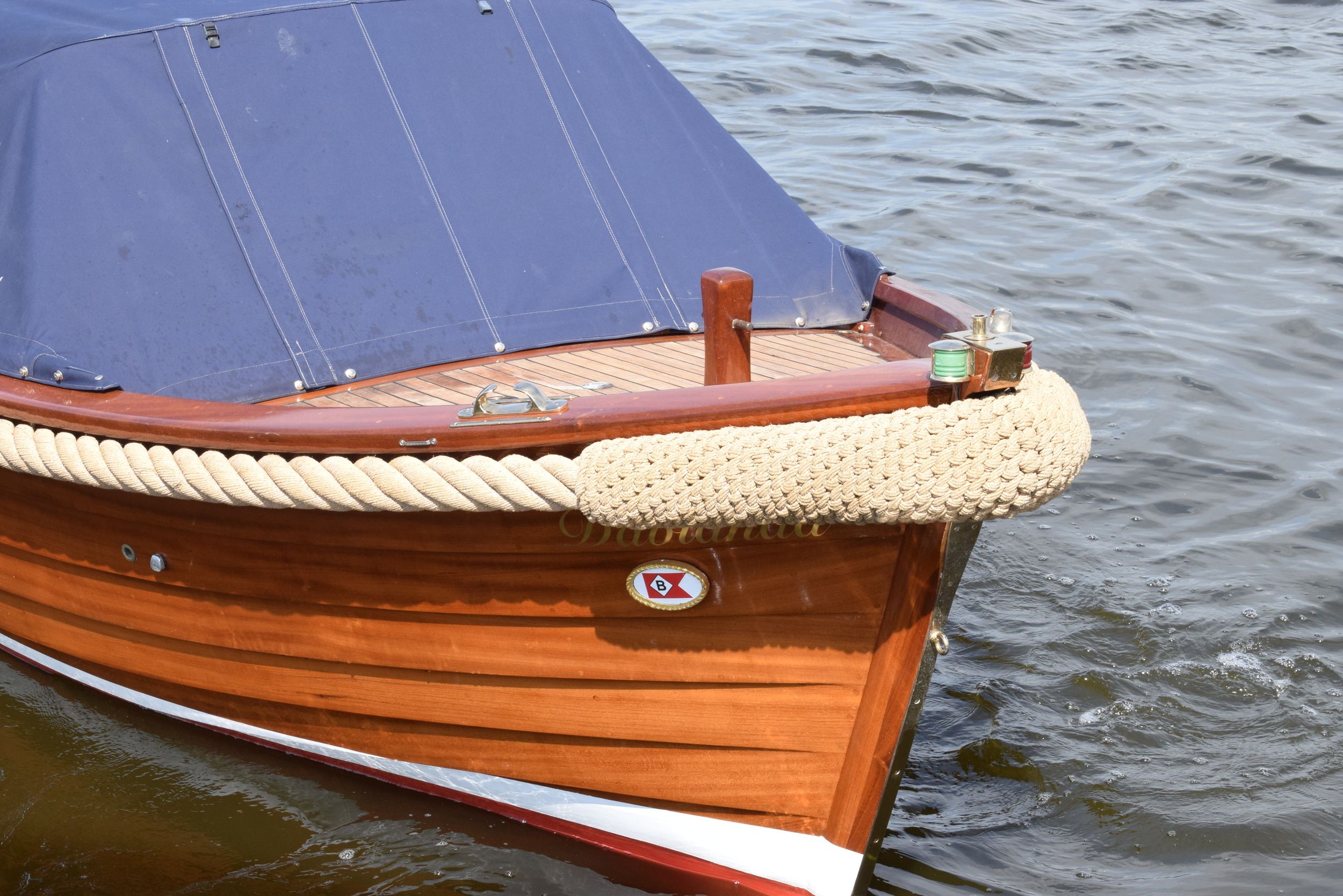 Breedendam 690 Spitsgat Sloep 1993 – Klassieke houten sloep - Foto 26