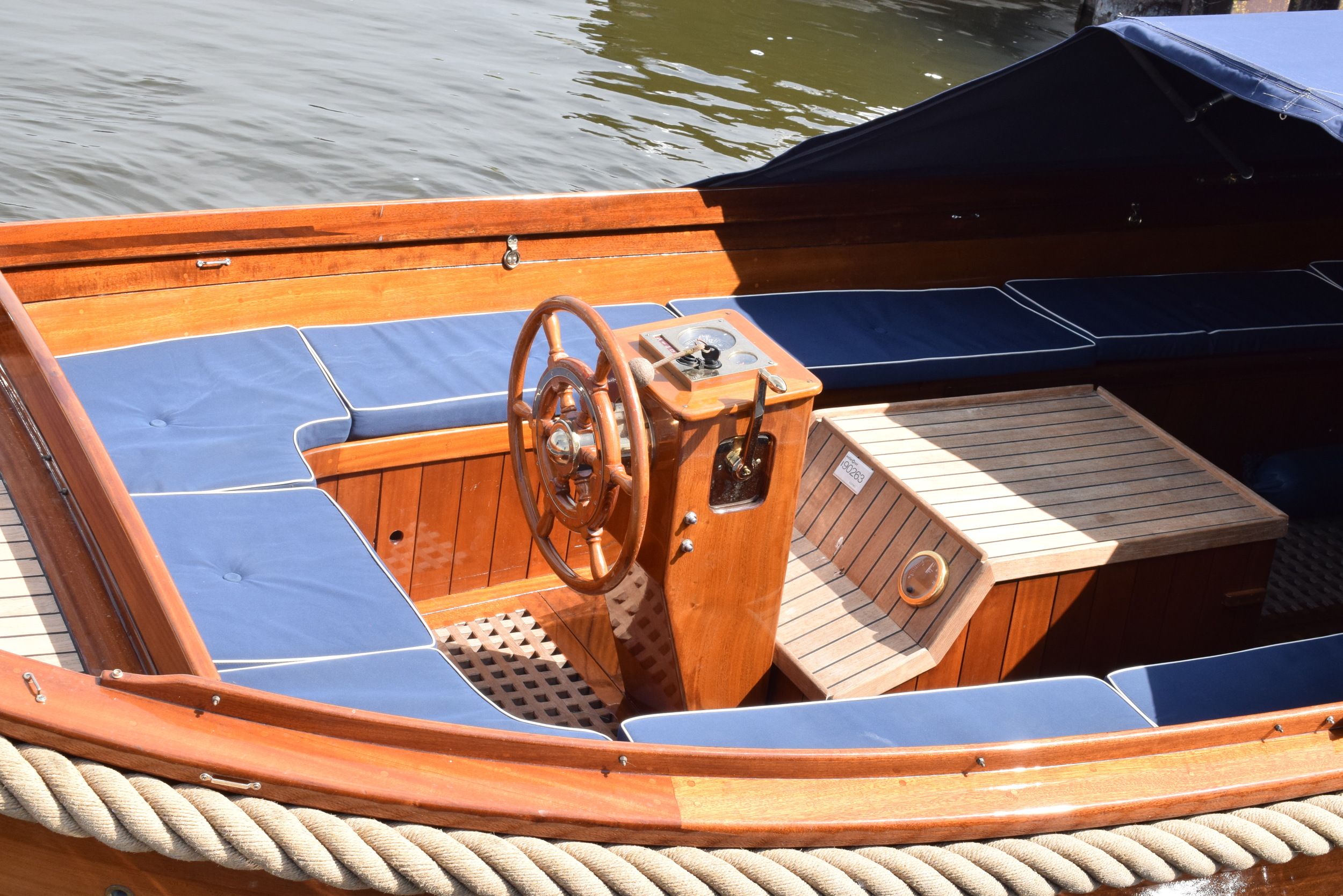 Breedendam 690 Spitsgat Sloep 1993 – Klassieke houten sloep - Foto 28