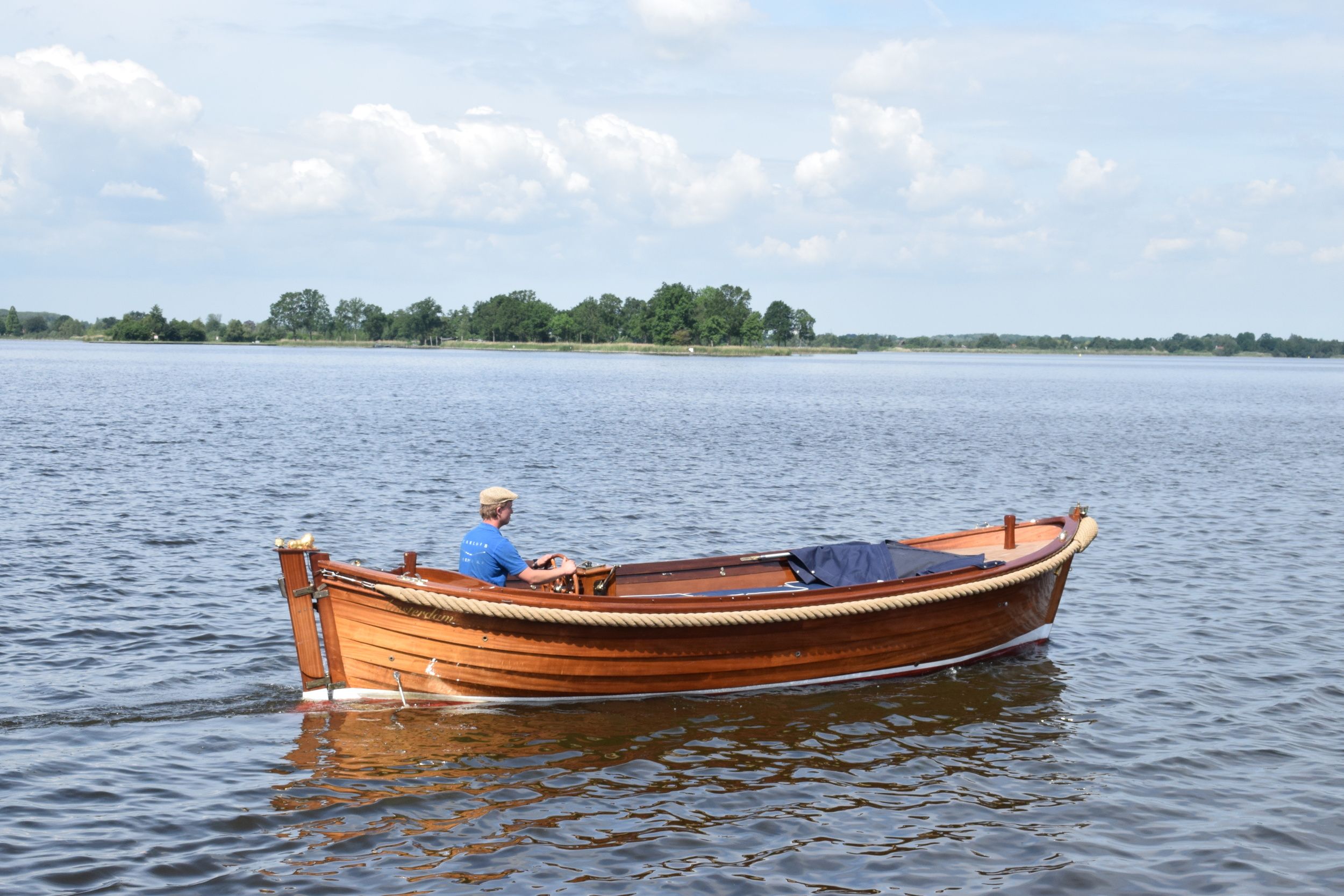 Breedendam 690 Spitsgat Sloep 1993 – Klassieke houten sloep - Foto 7