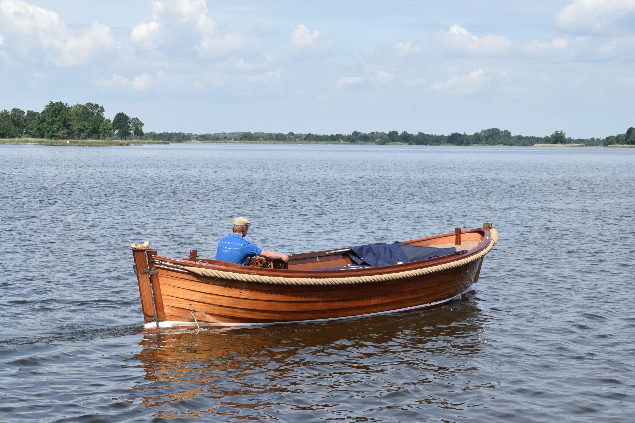 Breedendam 690 Spitsgat Sloep 1993 – Klassieke houten sloep - Foto 8