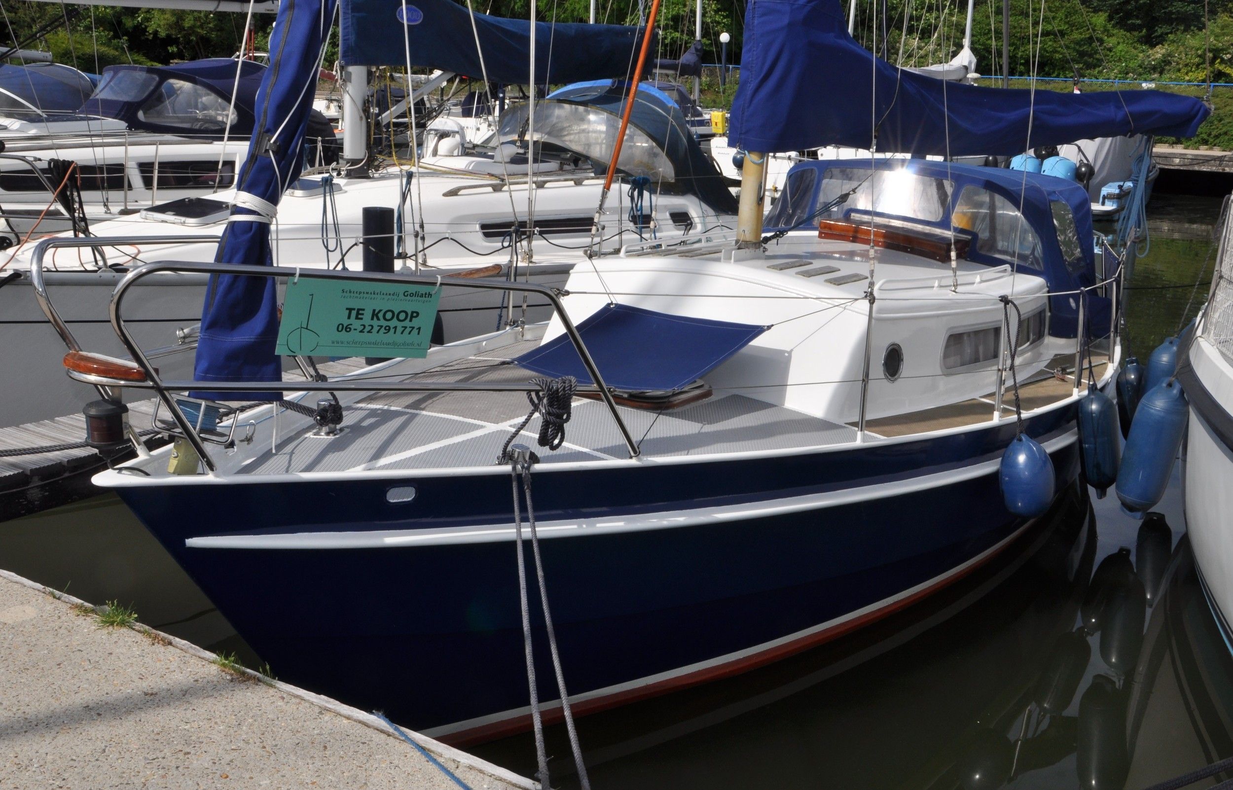 Argonaut 860 1974 – Stalen zeilboot met nieuwe motor