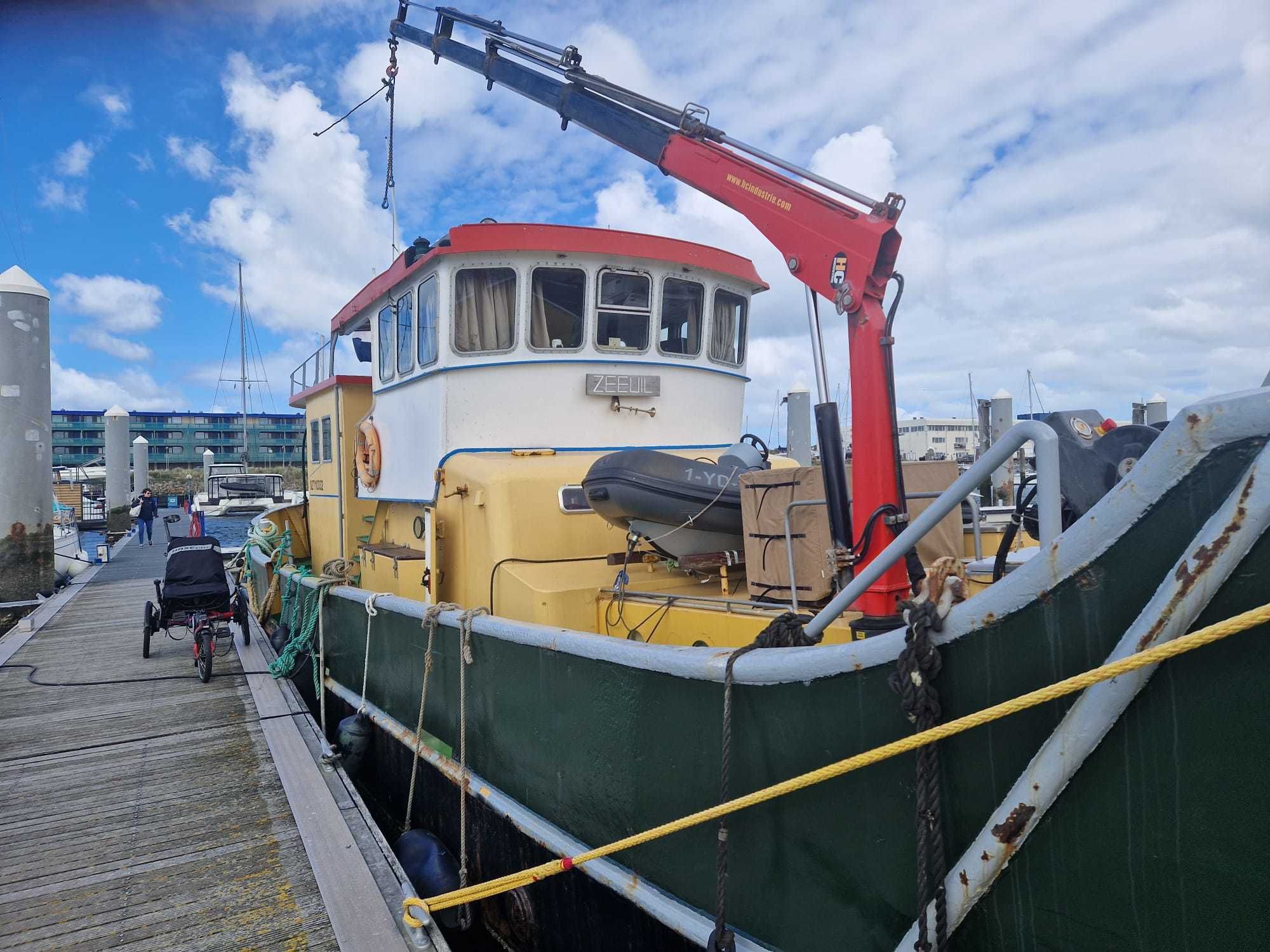 Ex-Viskotter Woonschip 1978 – 21m vaarbewoonbaar IJmuiden - Foto 2