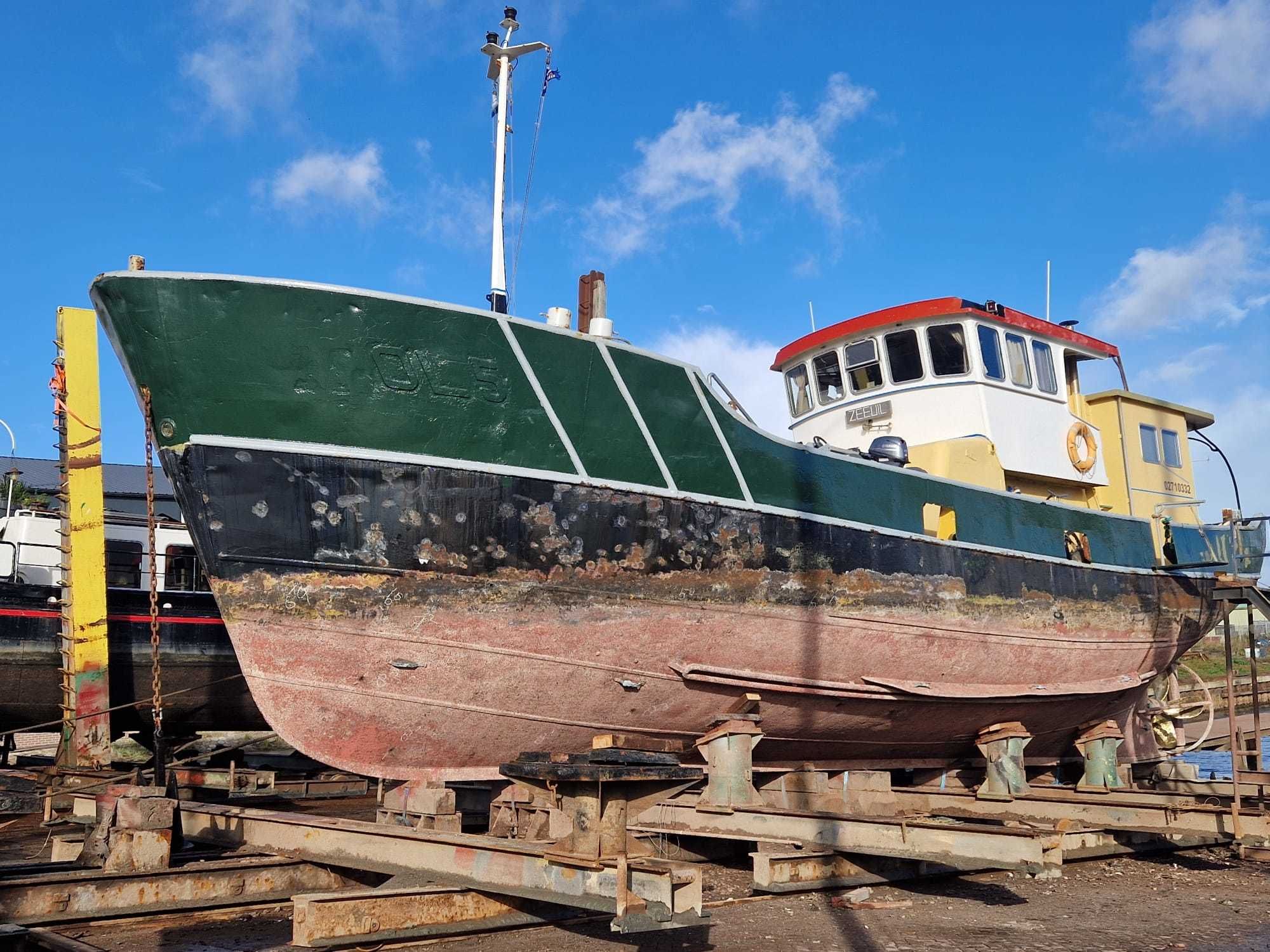 Ex-Viskotter Woonschip 1978 – 21m vaarbewoonbaar IJmuiden - Foto 10