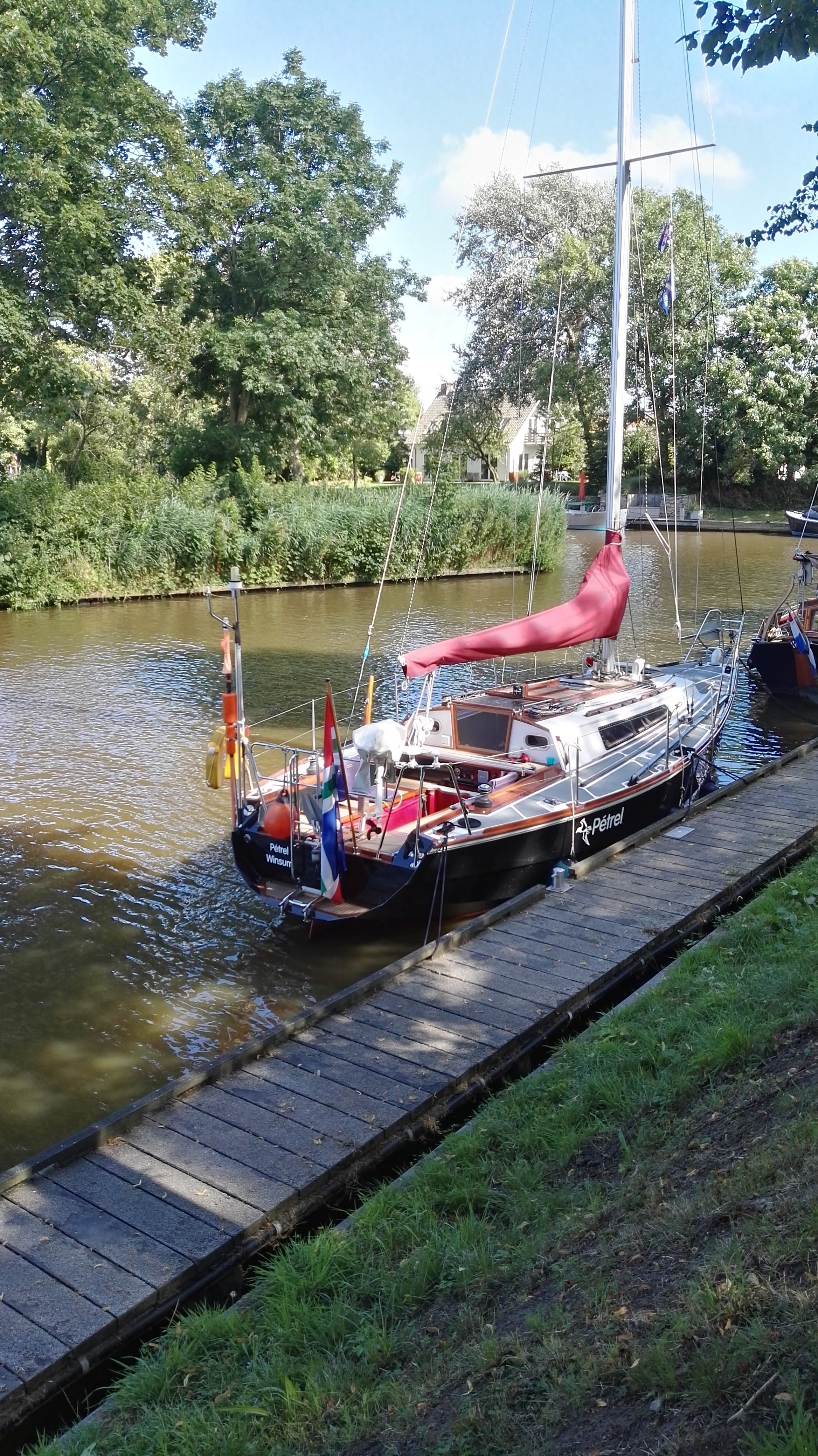 Waarschip 900+ 1986 – Houten zeiljacht met volledige stahoogte - Foto 20
