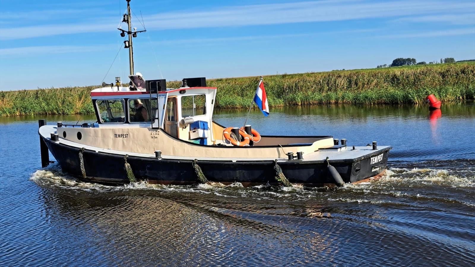 De Vries Lentsch Werkvlet 1952 – klassieke motorboot