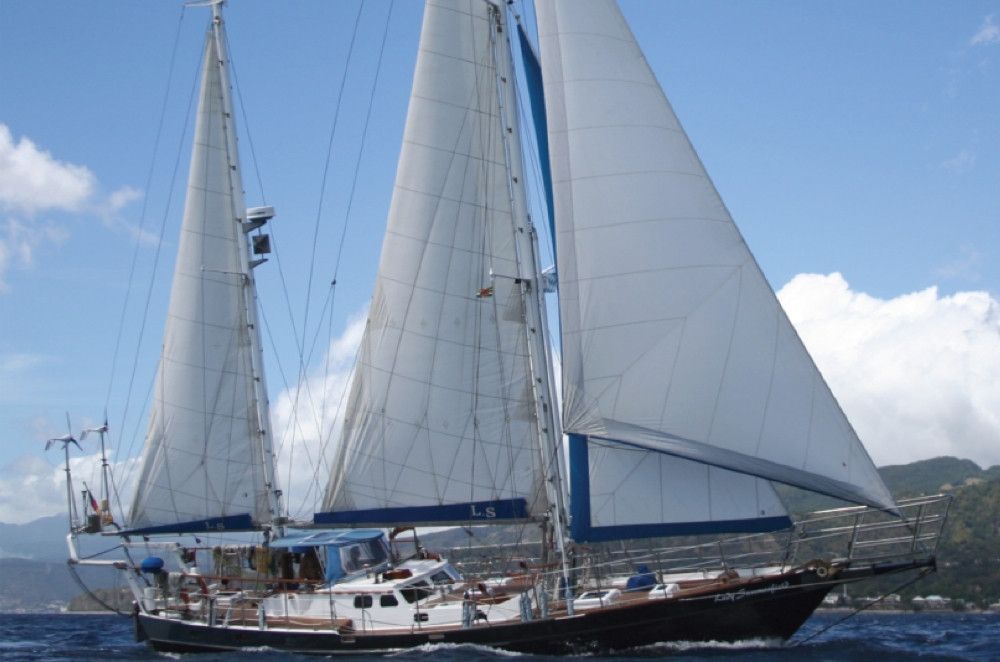 One-Off Yacht Custom Build 1997 – stalen zeiljacht Palma