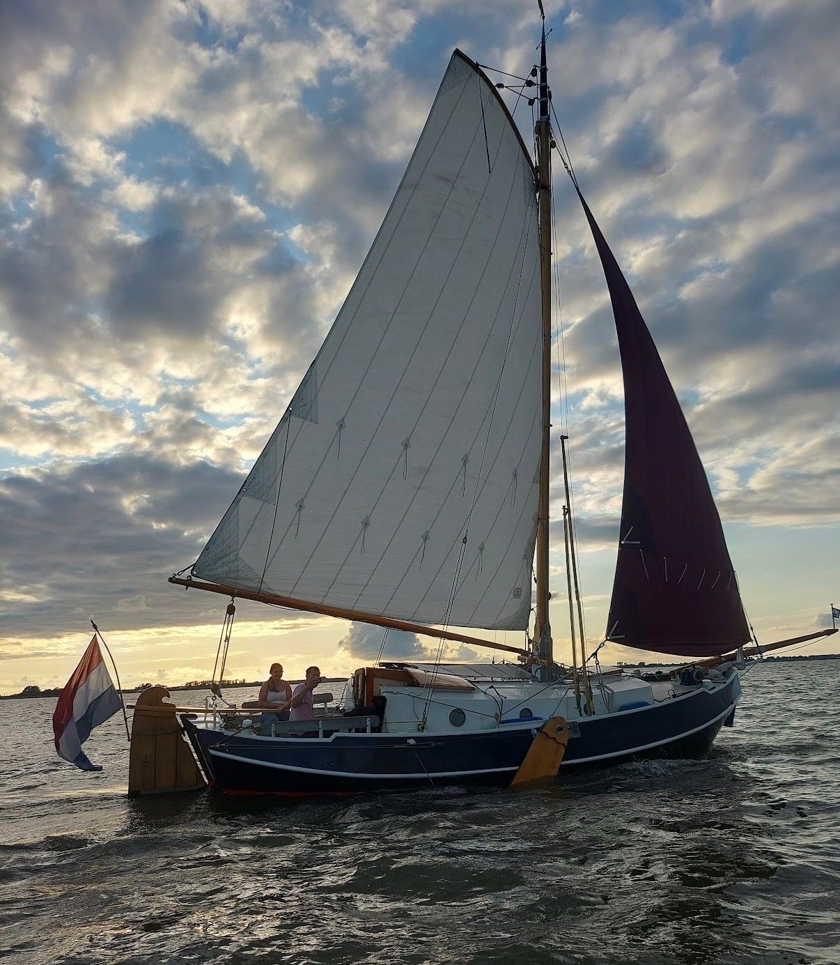 Zeeschouw Boomsma 8.50 uit 1966 – klassieke platbodem