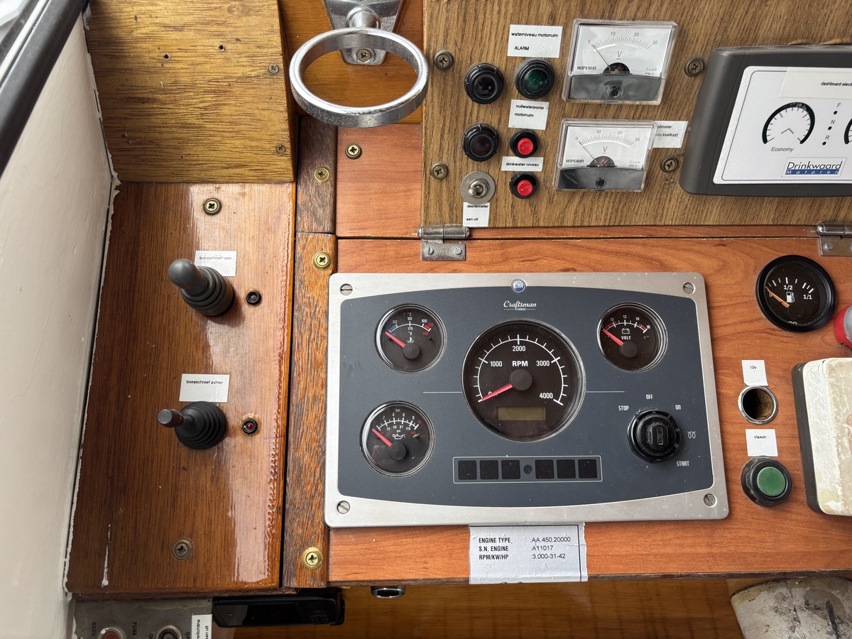 Ariadne kruiser 900 OK 1971 – moderne techniek, boeg- én hekschroef - Foto 6