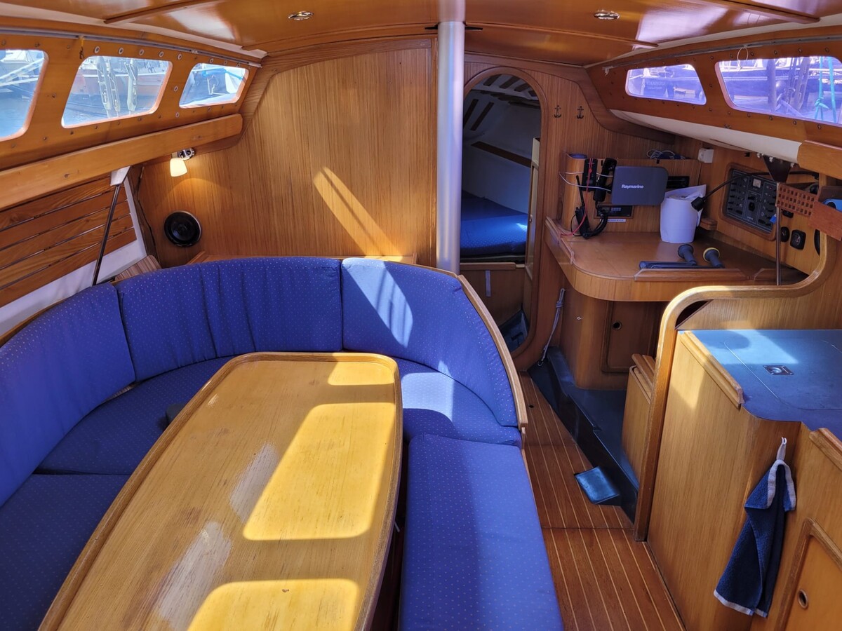 Feeling 346 1991 – Sloop met vleugelkiel en recente Volvo - Foto 2