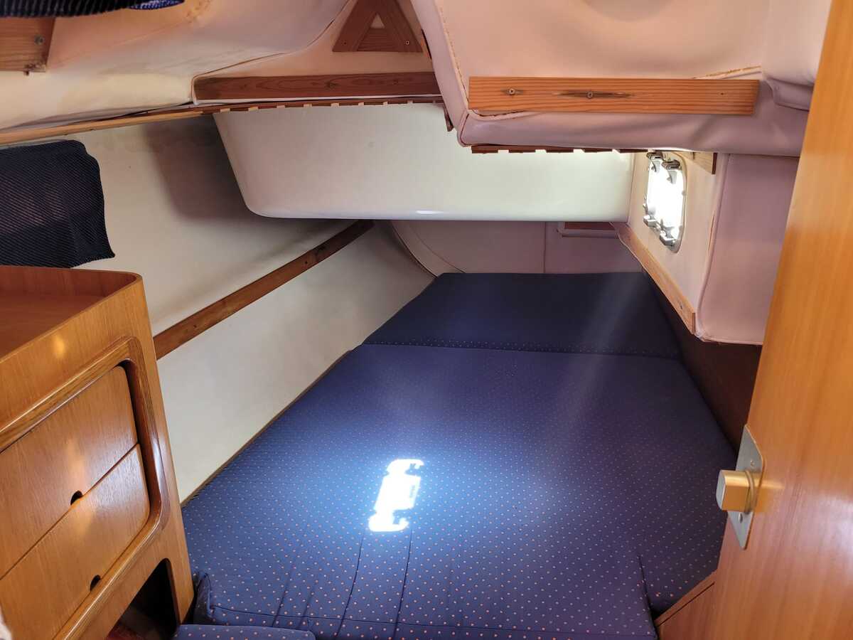 Feeling 346 1991 – Sloop met vleugelkiel en recente Volvo - Foto 15