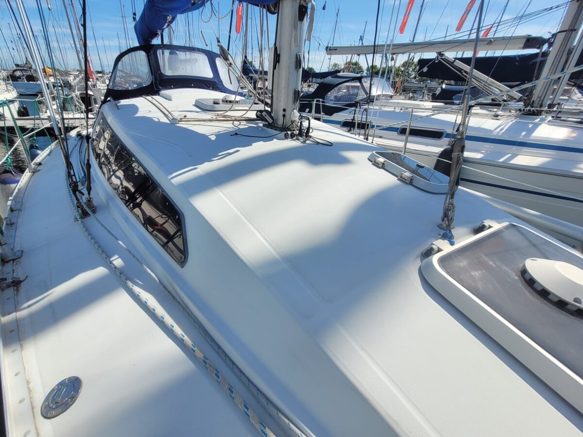 Feeling 346 1991 – Sloop met vleugelkiel en recente Volvo - Foto 20