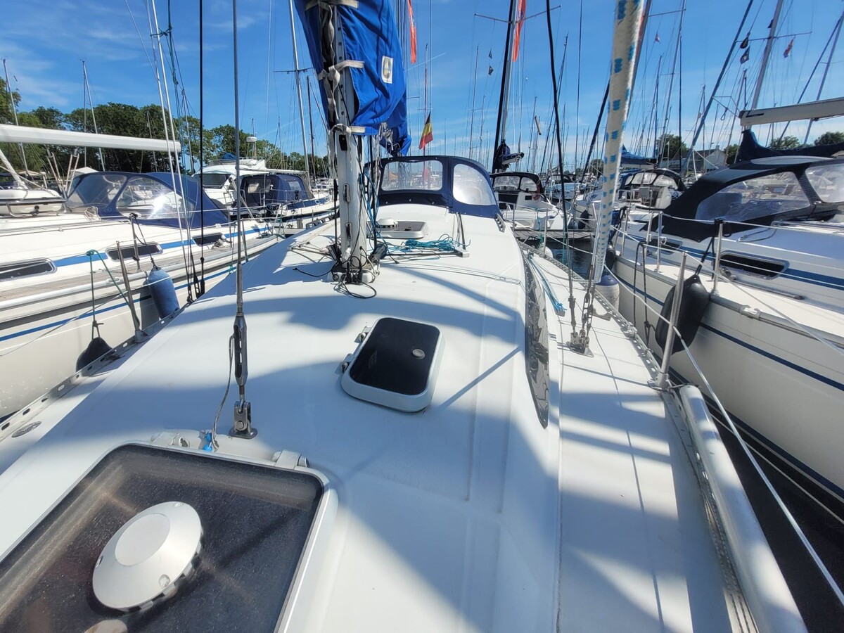 Feeling 346 1991 – Sloop met vleugelkiel en recente Volvo - Foto 21