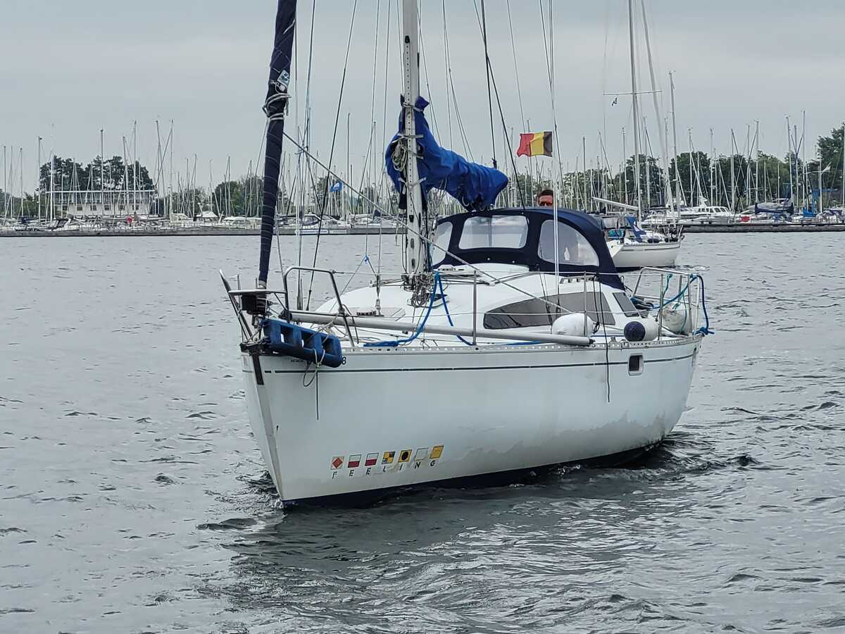 Feeling 346 1991 – Sloop met vleugelkiel en recente Volvo - Foto 29