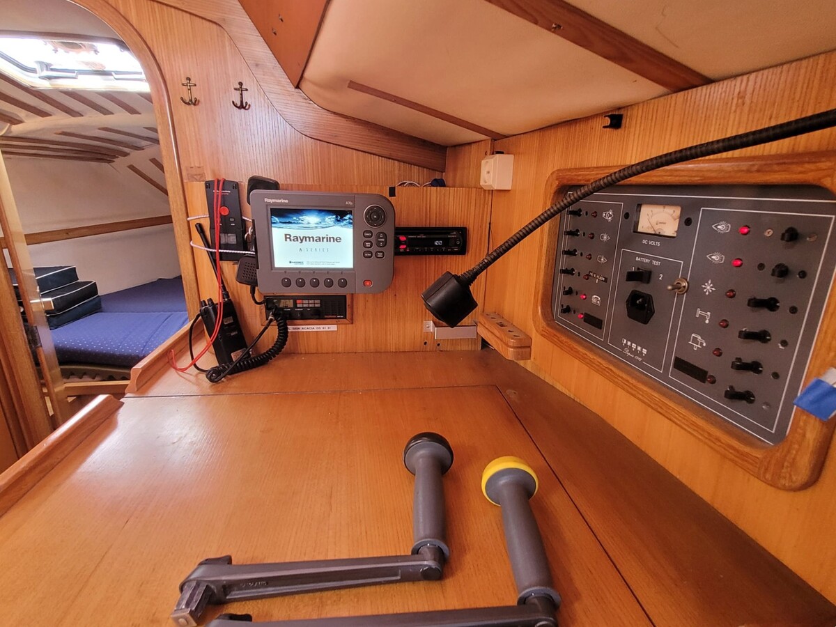 Feeling 346 1991 – Sloop met vleugelkiel en recente Volvo - Foto 6