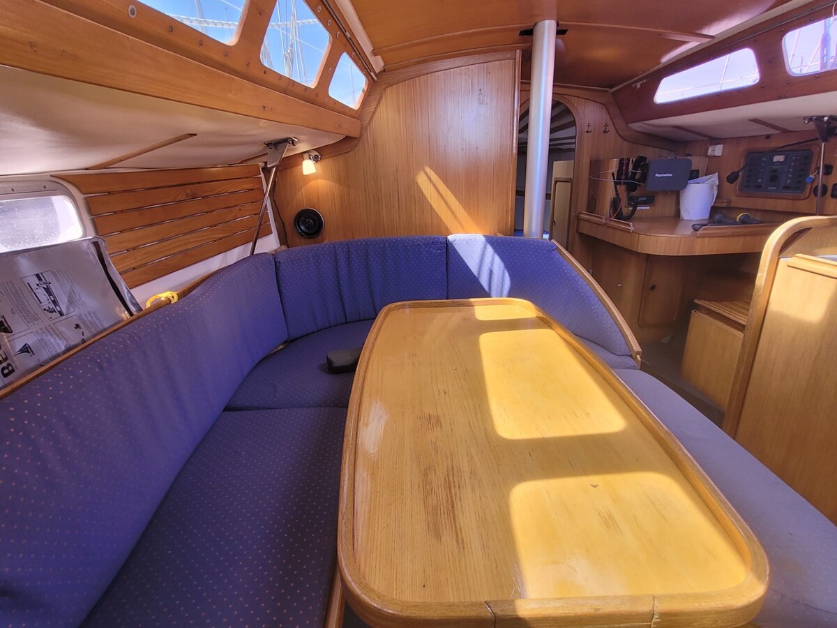 Feeling 346 1991 – Sloop met vleugelkiel en recente Volvo - Foto 7