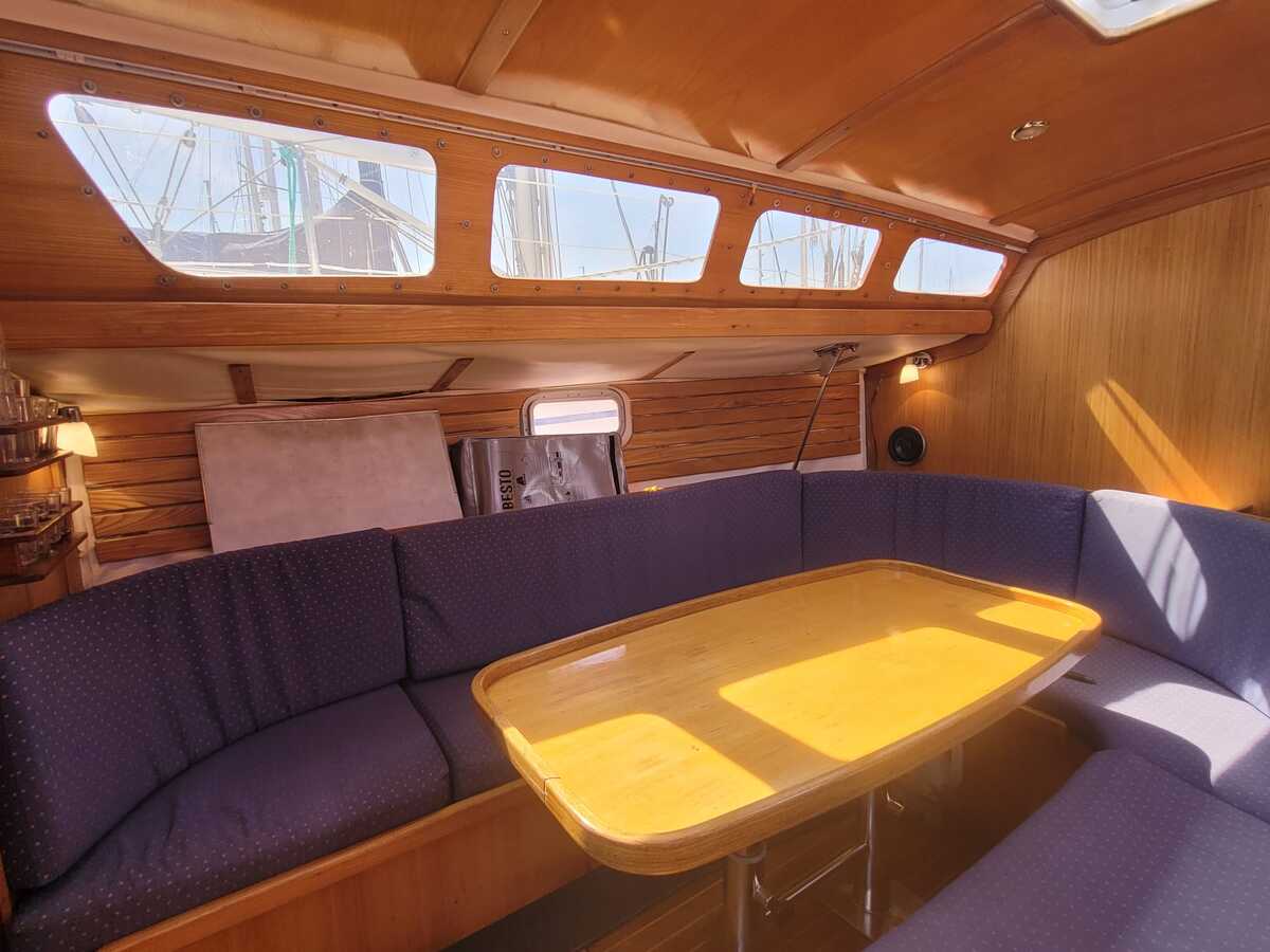 Feeling 346 1991 – Sloop met vleugelkiel en recente Volvo - Foto 9