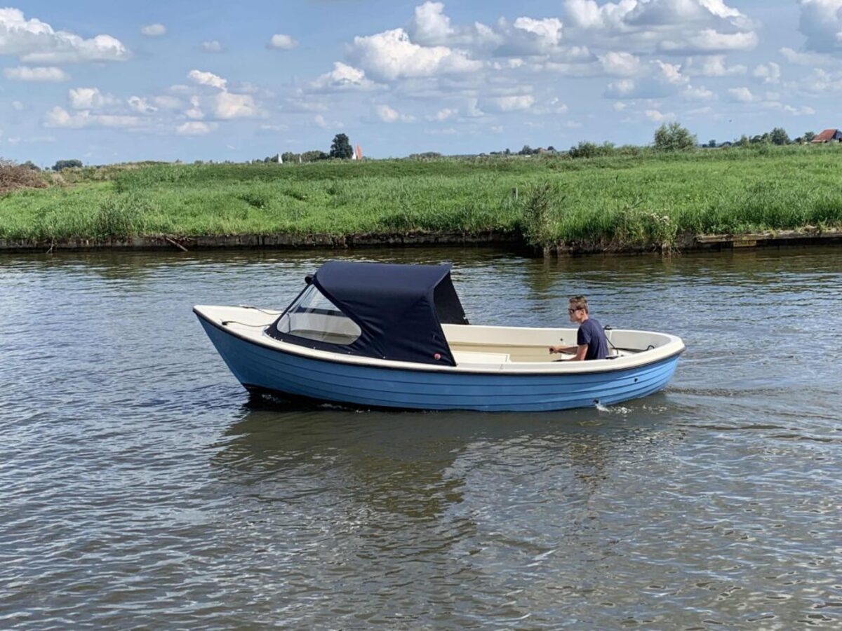 Gozzo Mare 600 2004 – Pastelblauw met nieuwe motor - Foto 3