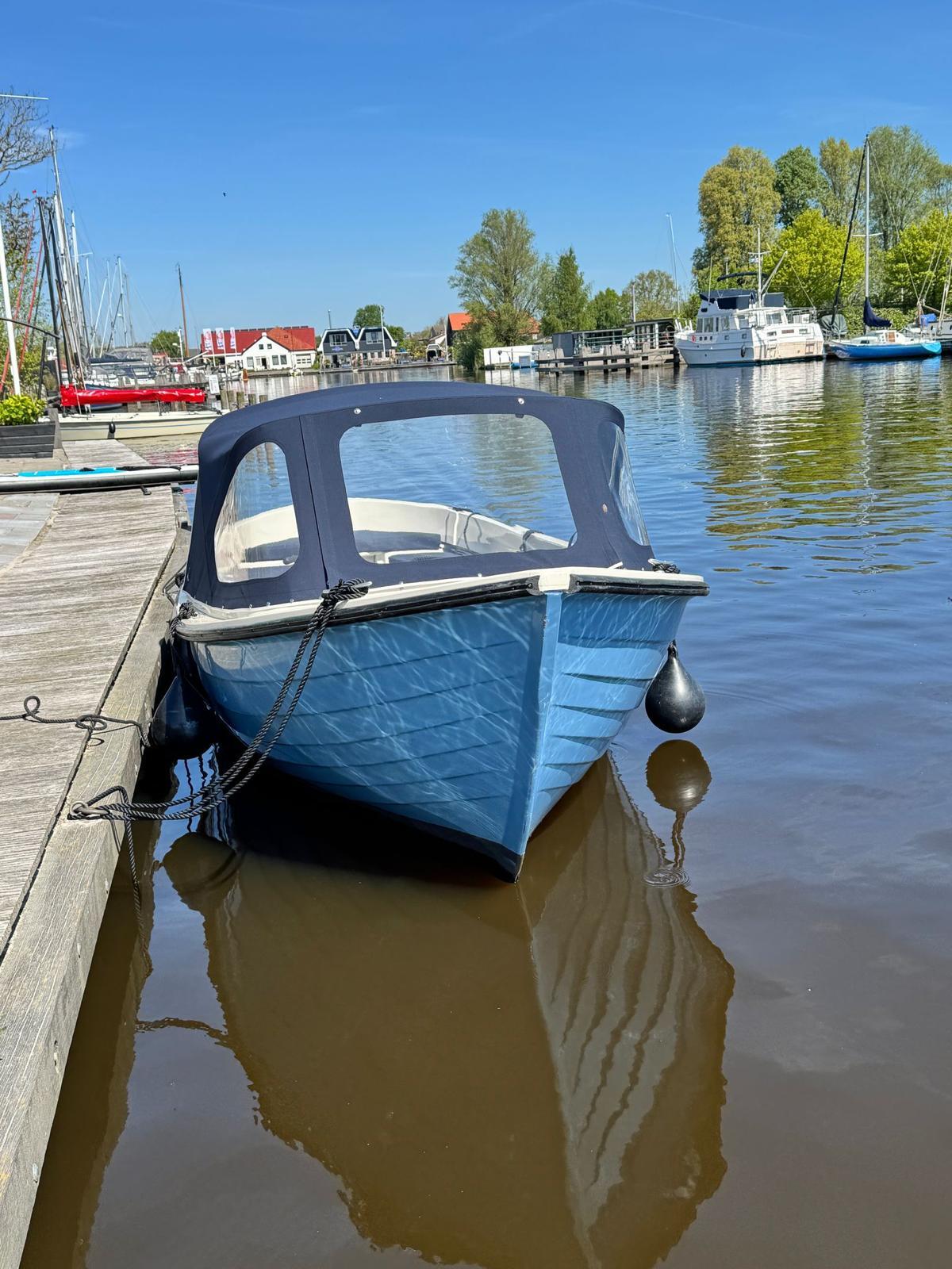 Gozzo Mare 600 2004 – Pastelblauw met nieuwe motor - Foto 4