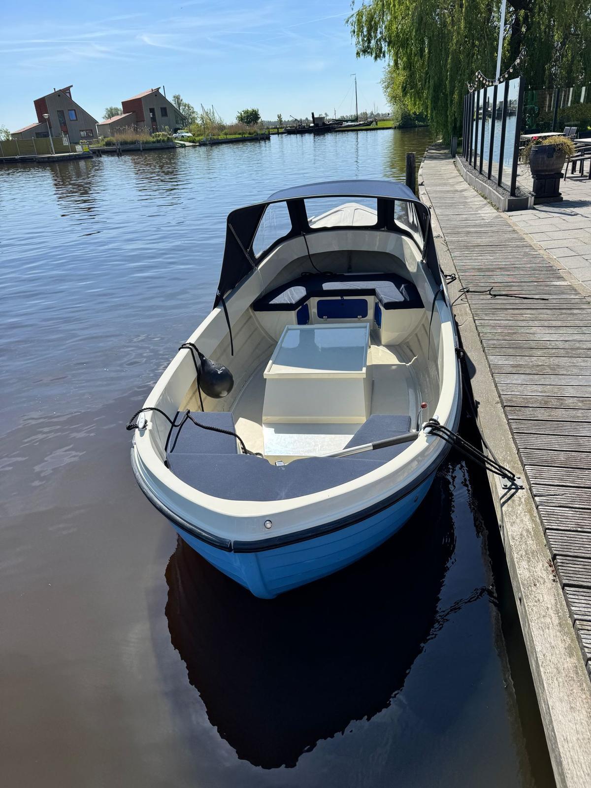 Gozzo Mare 600 2004 – Pastelblauw met nieuwe motor - Foto 5