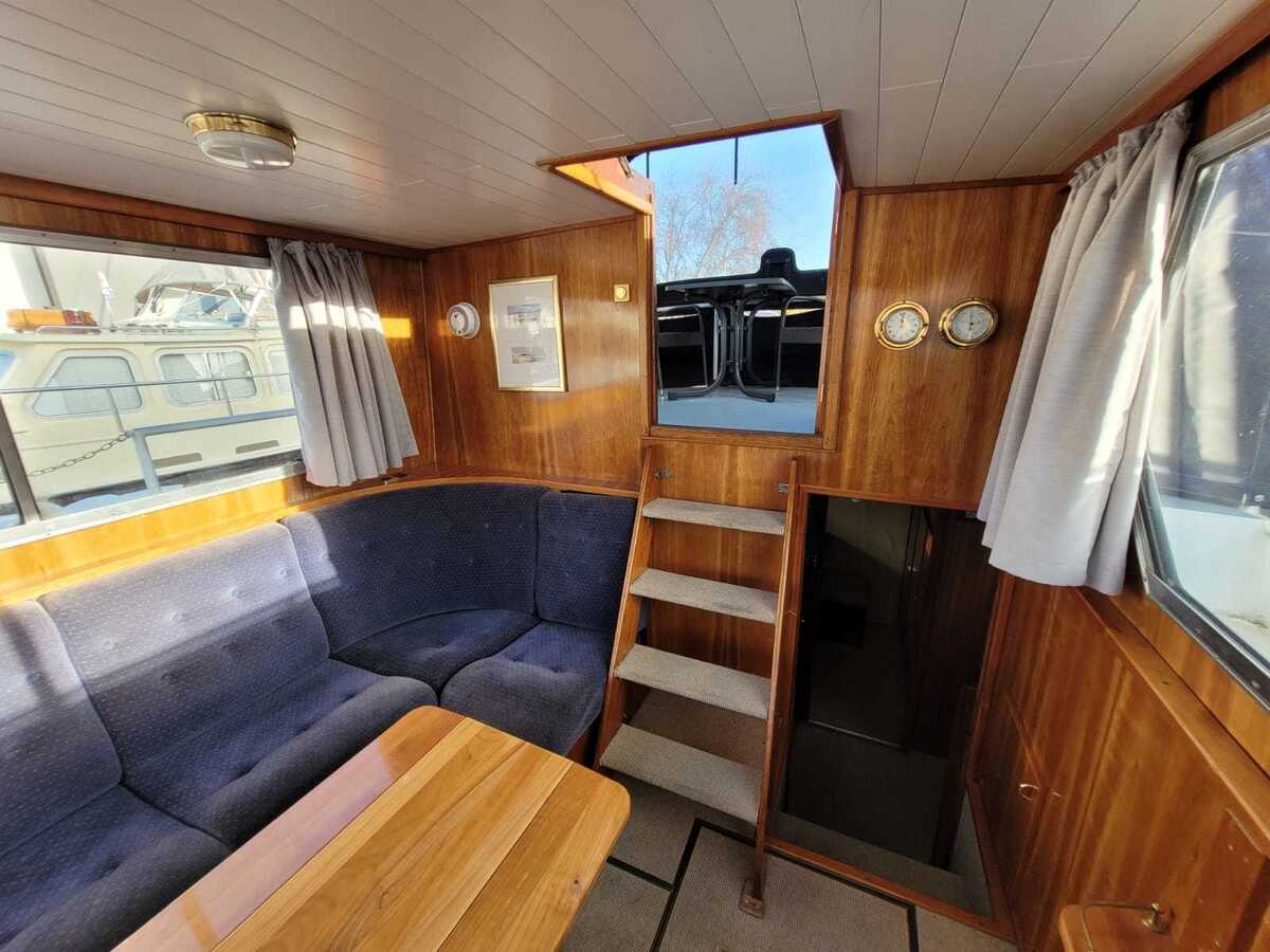 Drettmann 1040 (1980) – stalen verdrongen motorjacht 11m - Foto 8