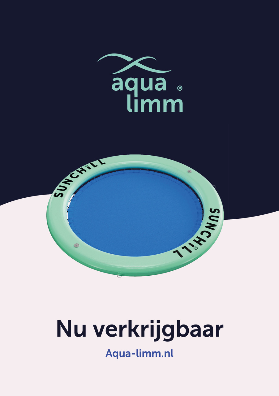 Sunchill Dobberplatform 2,44m – Drijvend Ontspanningseiland