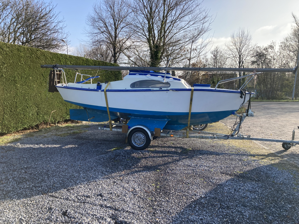Hurley Mk2 1960 – met trailer en motor