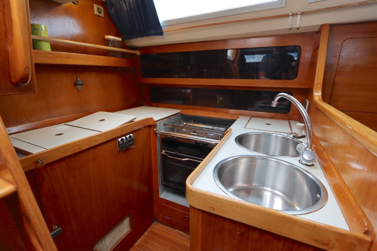 Moody 376 1987 – Bill Dixon ontwerp met vleugelkiel - Foto 15