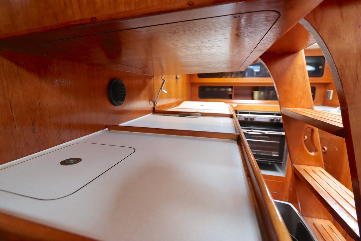 Moody 376 1987 – Bill Dixon ontwerp met vleugelkiel - Foto 6