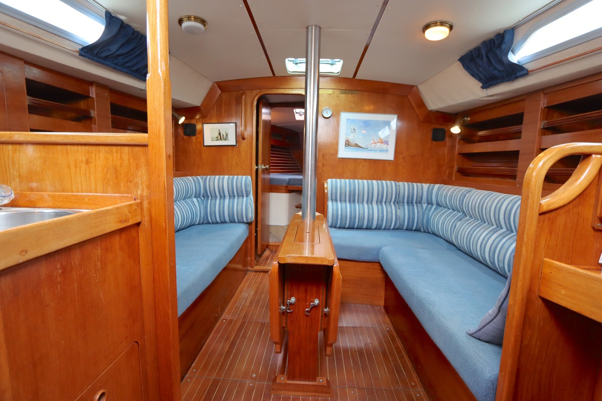 Moody 376 1987 – Bill Dixon ontwerp met vleugelkiel - Foto 3