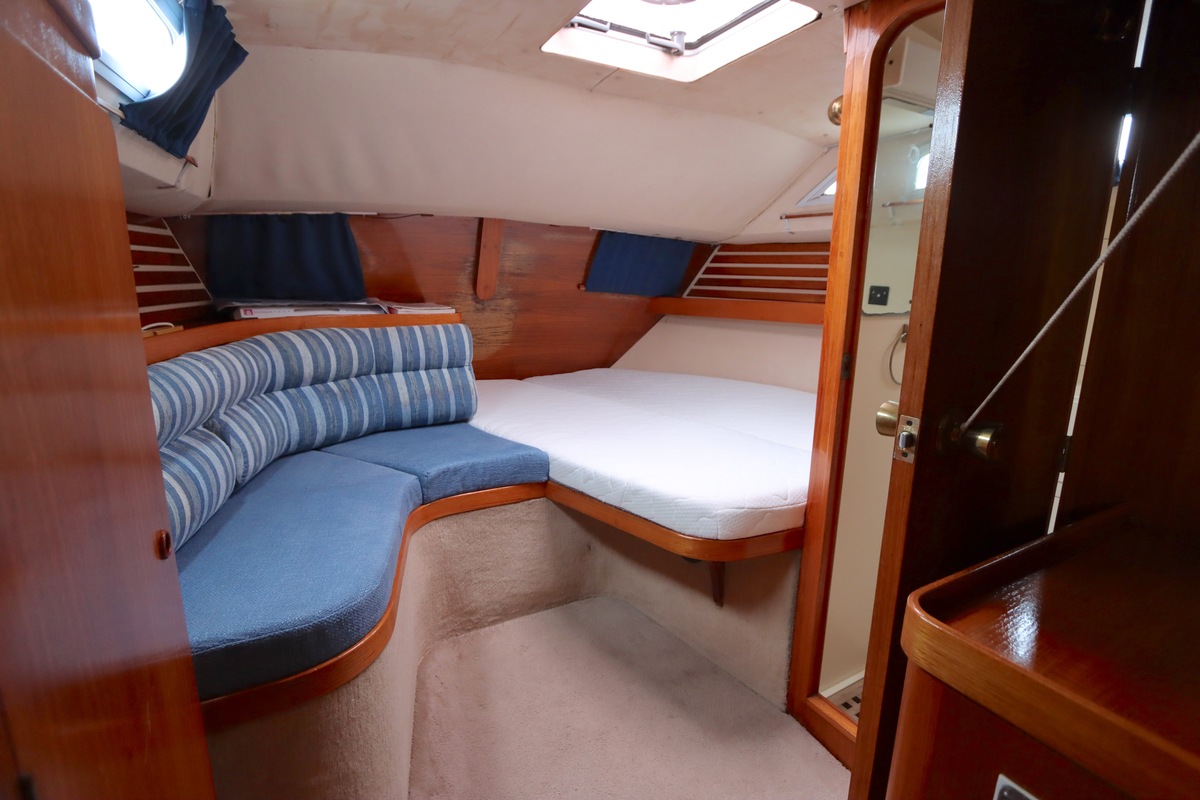Moody 376 1987 – Bill Dixon ontwerp met vleugelkiel - Foto 20