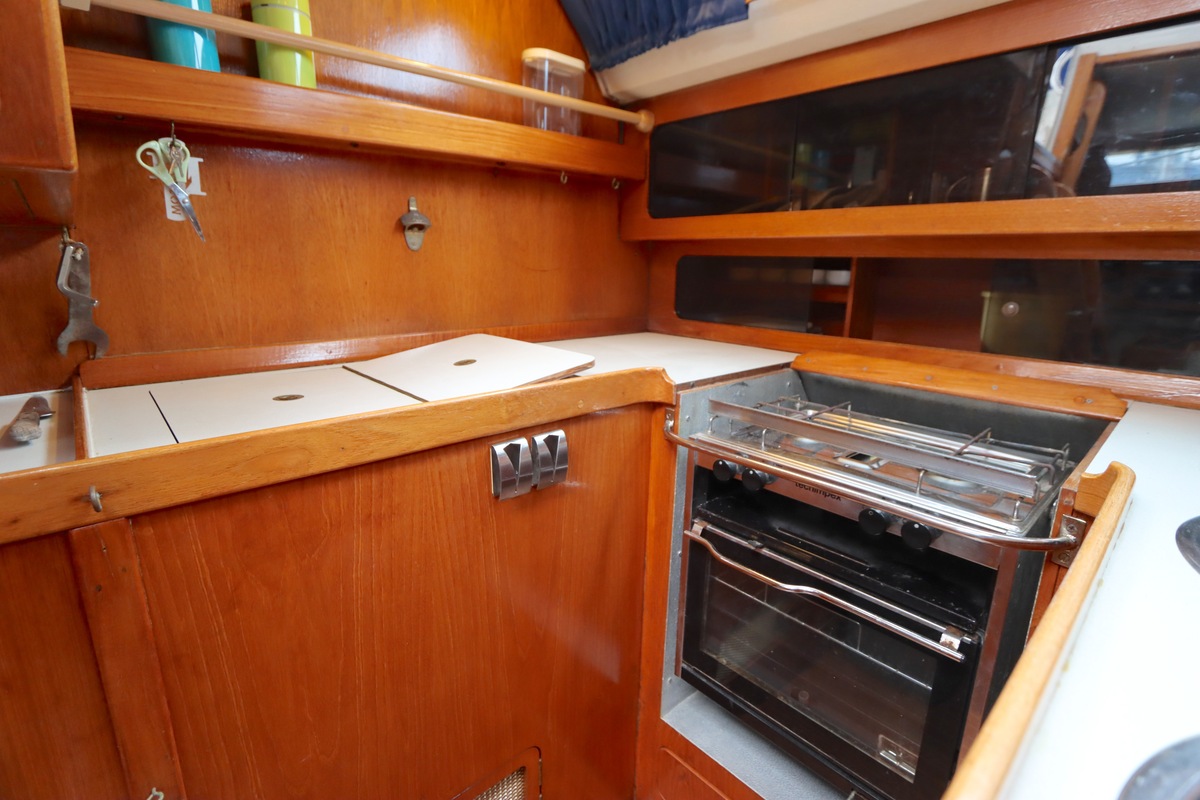 Moody 376 1987 – Bill Dixon ontwerp met vleugelkiel - Foto 17