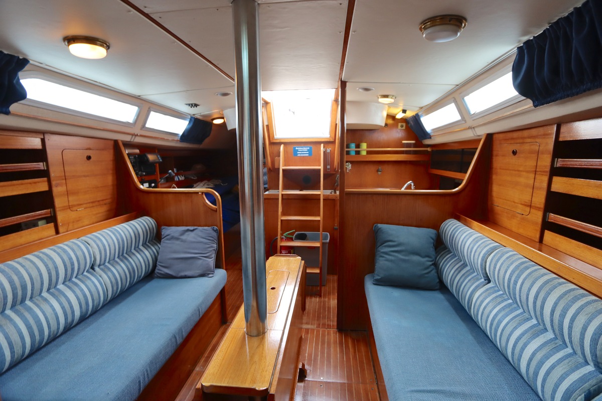 Moody 376 1987 – Bill Dixon ontwerp met vleugelkiel - Foto 11