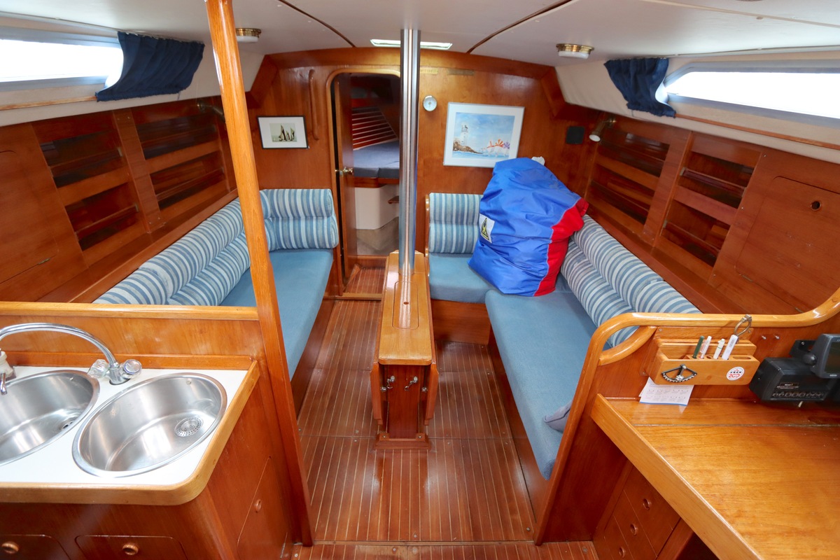 Moody 376 1987 – Bill Dixon ontwerp met vleugelkiel - Foto 2