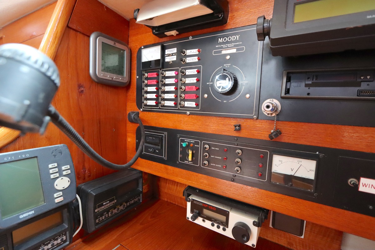 Moody 376 1987 – Bill Dixon ontwerp met vleugelkiel - Foto 8