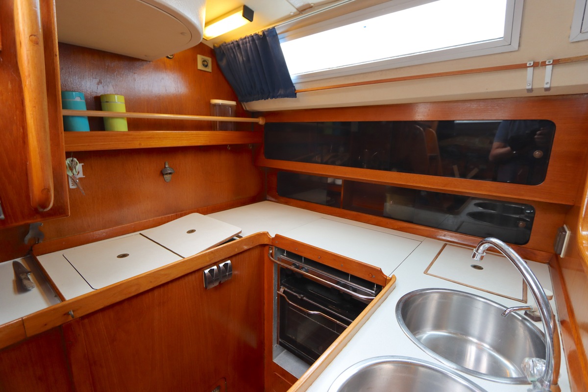 Moody 376 1987 – Bill Dixon ontwerp met vleugelkiel - Foto 18