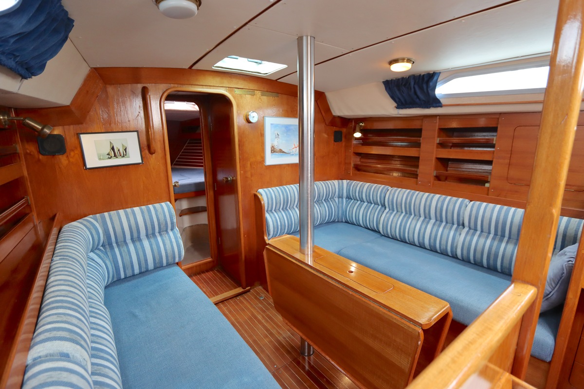 Moody 376 1987 – Bill Dixon ontwerp met vleugelkiel - Foto 4