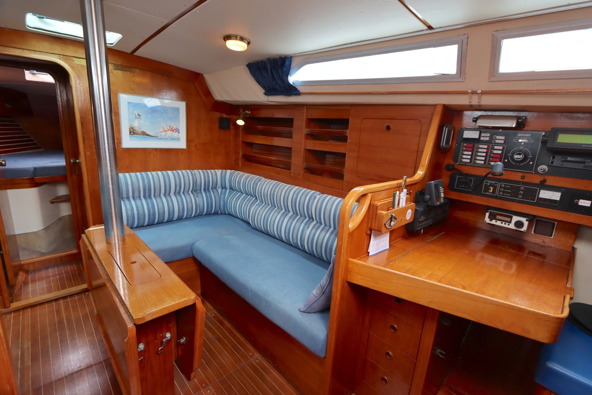 Moody 376 1987 – Bill Dixon ontwerp met vleugelkiel - Foto 7